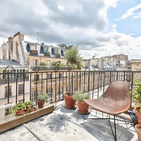 Guestready - Homelike Parisian Apt With Terrace Apartment Paris