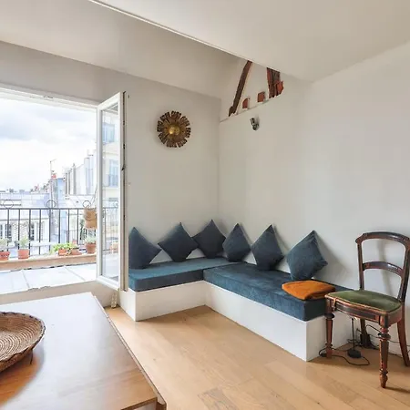 Guestready - Homelike Parisian Apt With Terrace Apartment